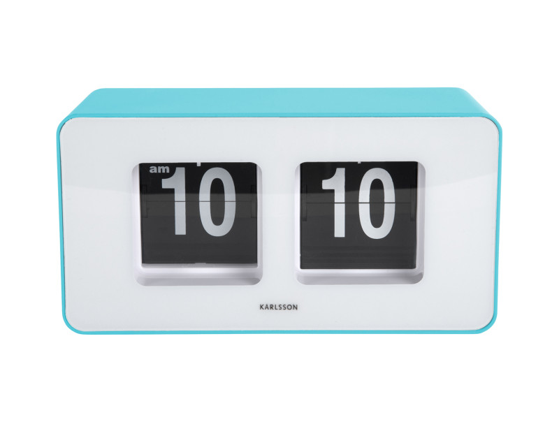 Wall/Table Clock Funky Flip KA6042BG Bright green