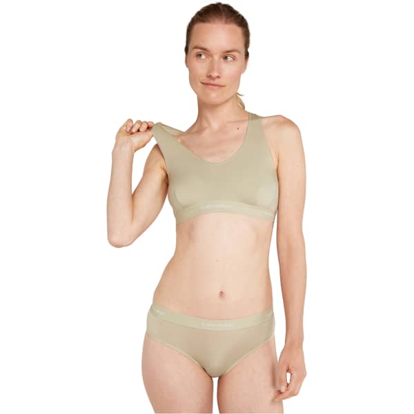 Brassière trail ICEBREAKER W M 125 CL SPRITE RACERBACK BRA ASHEN