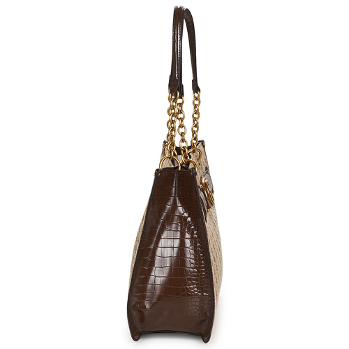 Guess - AVIANA TOTE Beige / Marrón