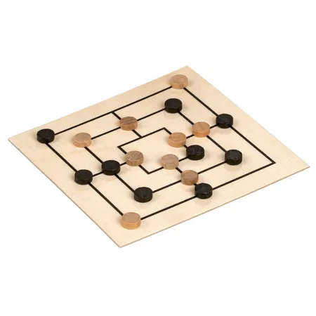 Philos Schach, Mühle, Kombination, mini, FSC 100%