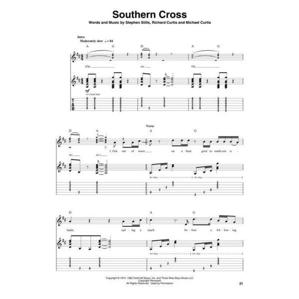Hal Leonard Guitar Play-Along Crosby