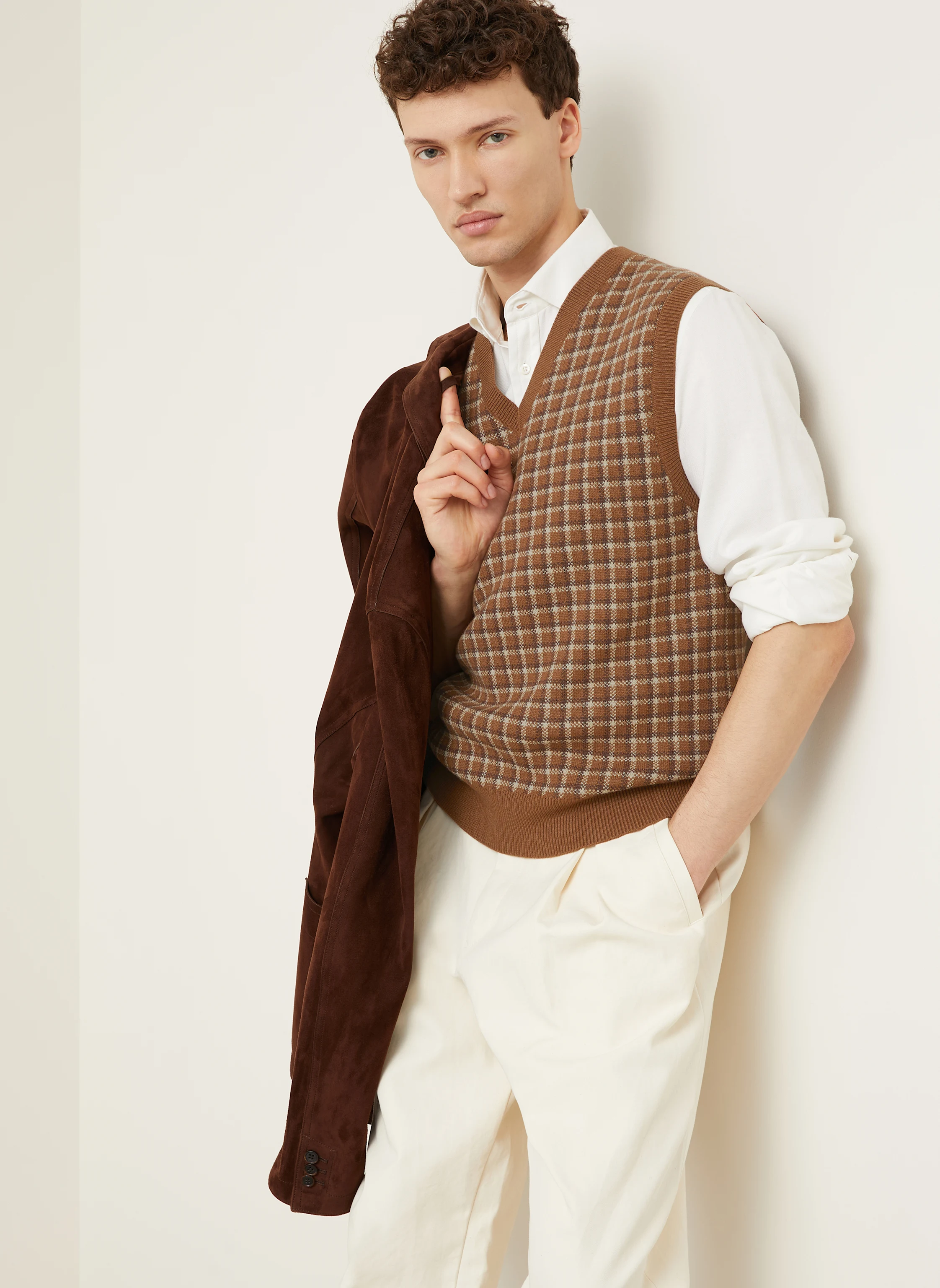 RALPH LAUREN PURPLE LABEL Cashmere-Pullunder
