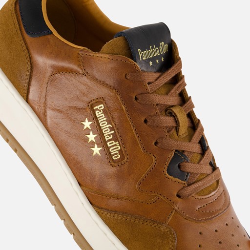 Pantofola d'Oro Sirmione Sneakers cognac Suede