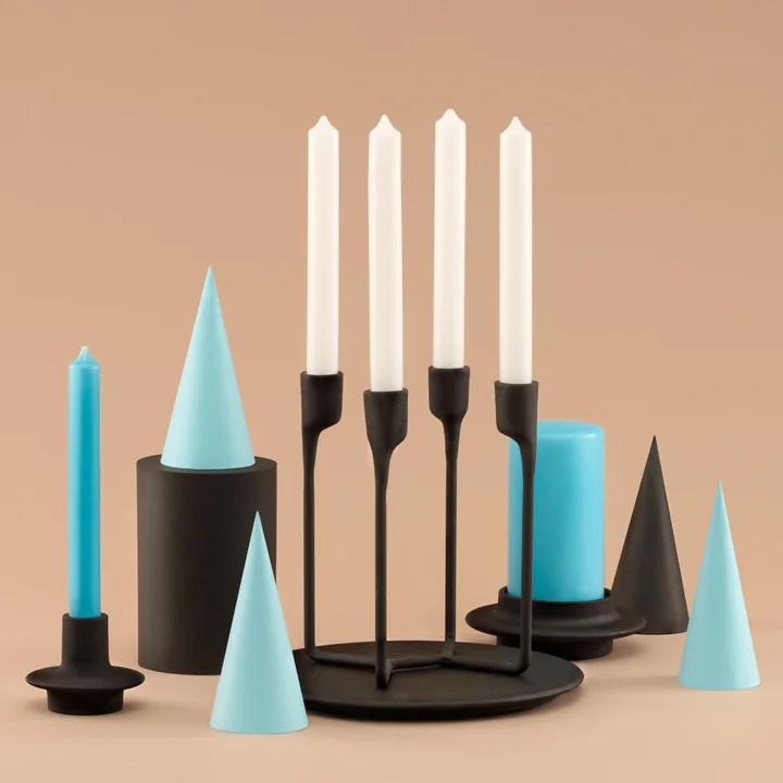 Normann Copenhagen - Heima Blockkerzenhalter, schwarz