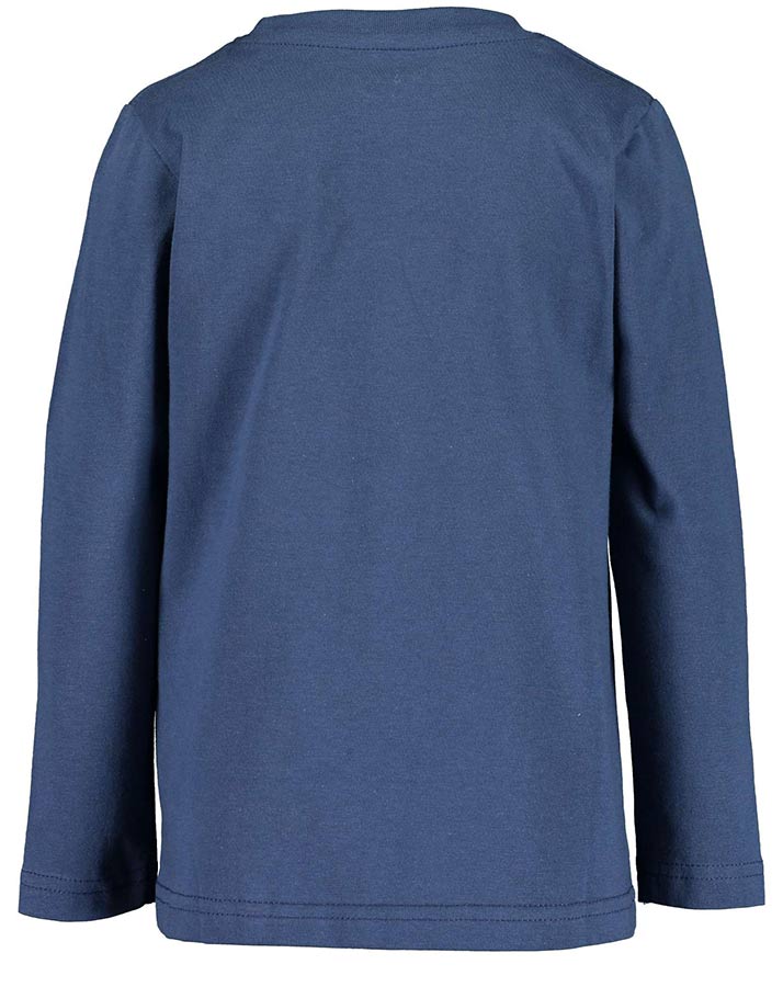 Langarmshirt SPACE ADVENTURES – RAAW! GLOW IN THE DARK in blau