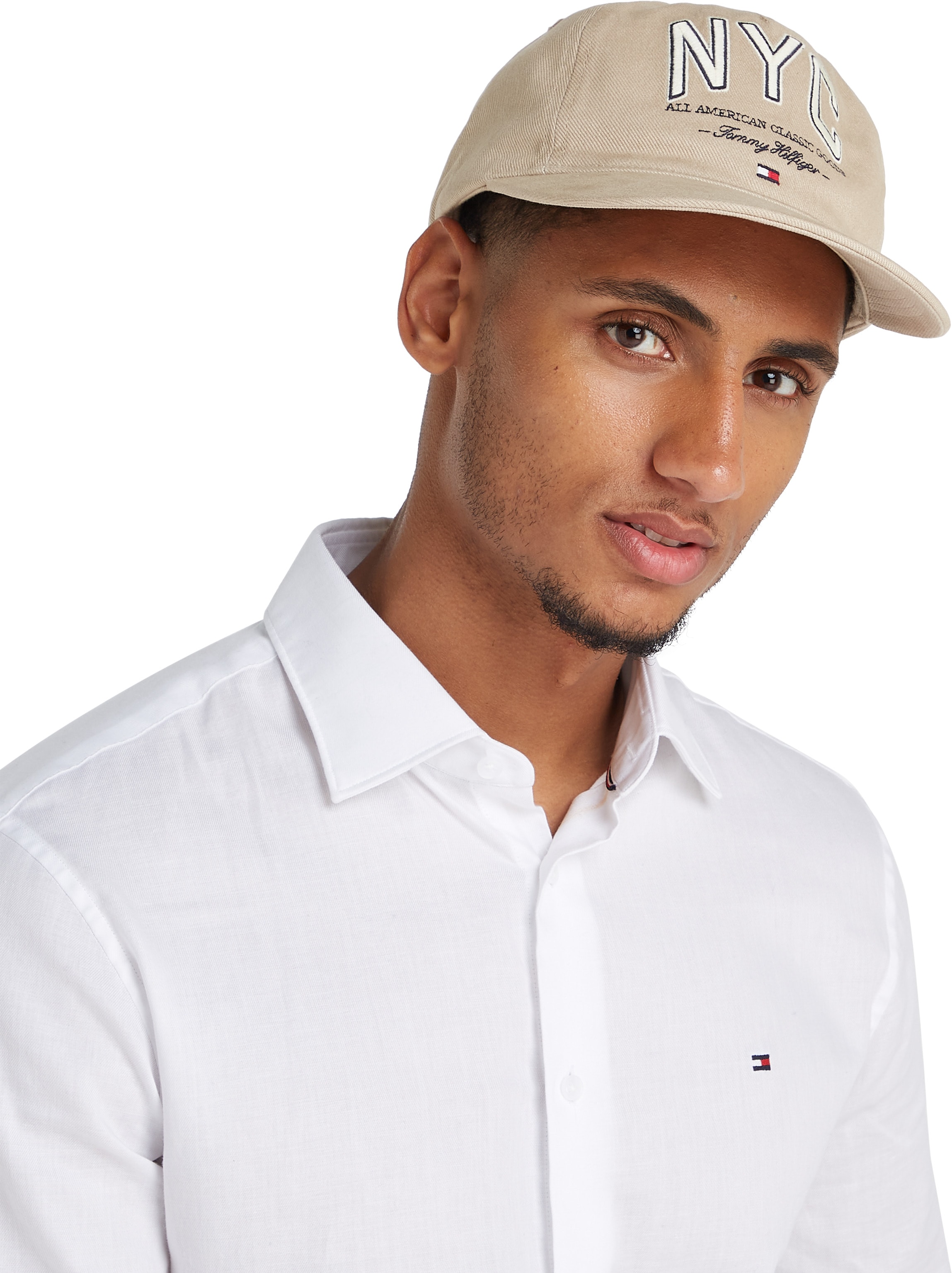 Tommy Hilfiger Baseball Cap »TH FLAG SEASONAL 5 PANEL CAP« Mit festem Schirm