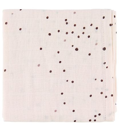 Done By Deer StofBlå - 70x70 - 2-pak - Powder Dreamy Dots