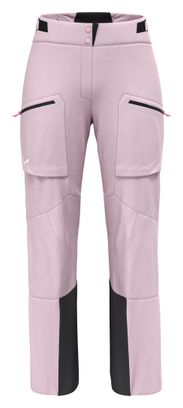 Pantalon Hardshell Femme Salewa Sella 3L Rose