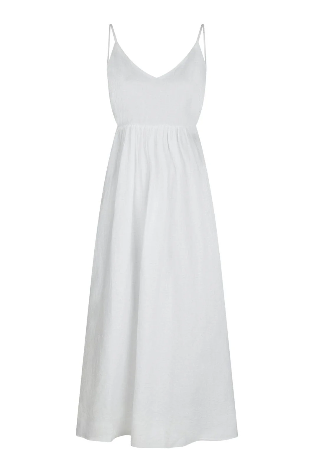 Neo Noir Savani Long Linen Dress 165480