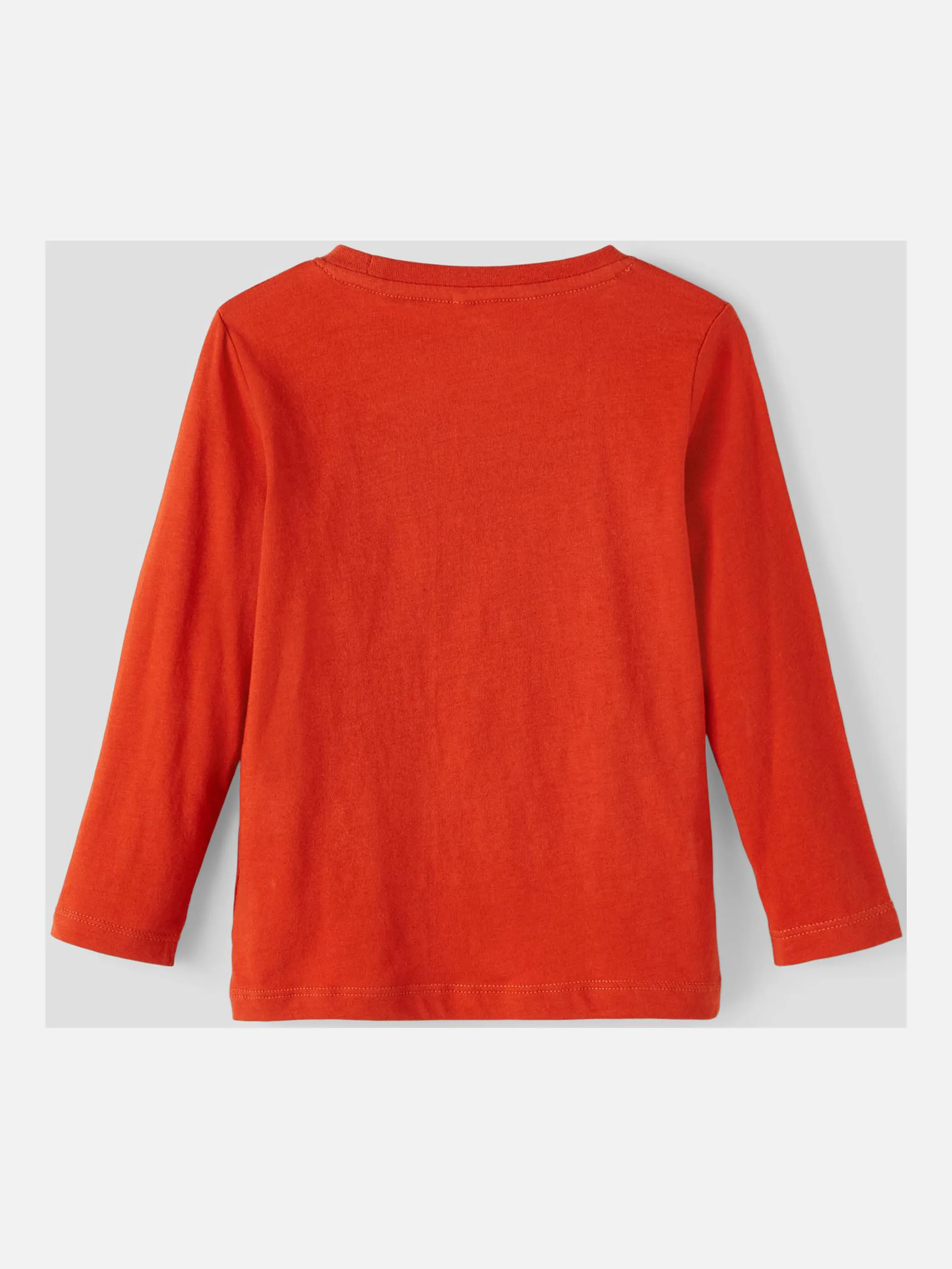 Jungen Langarmshirt mit Frontprint und Applikation