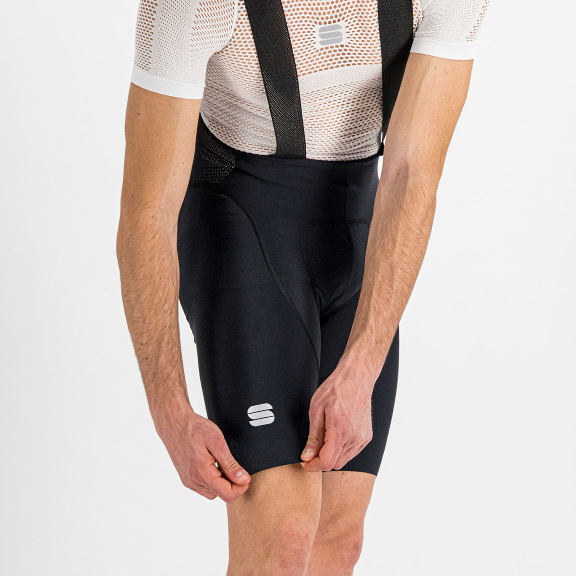 Sportful Classic Fietsbroek Kort Zwart Heren