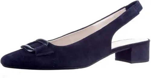 Gabor blauw 61.521.16 - maat 9 slingback blauw - maat 9 Calandschoen