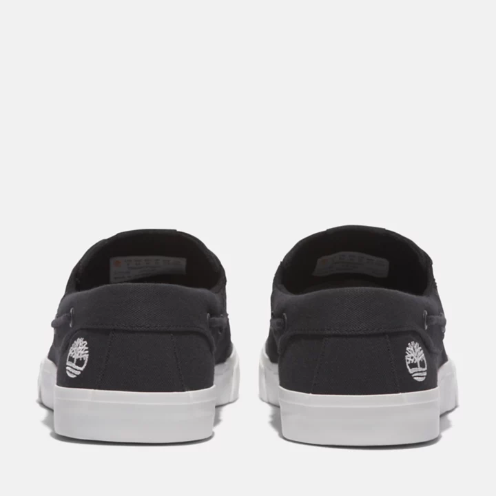 Basket basse à lacets pour homme en noir