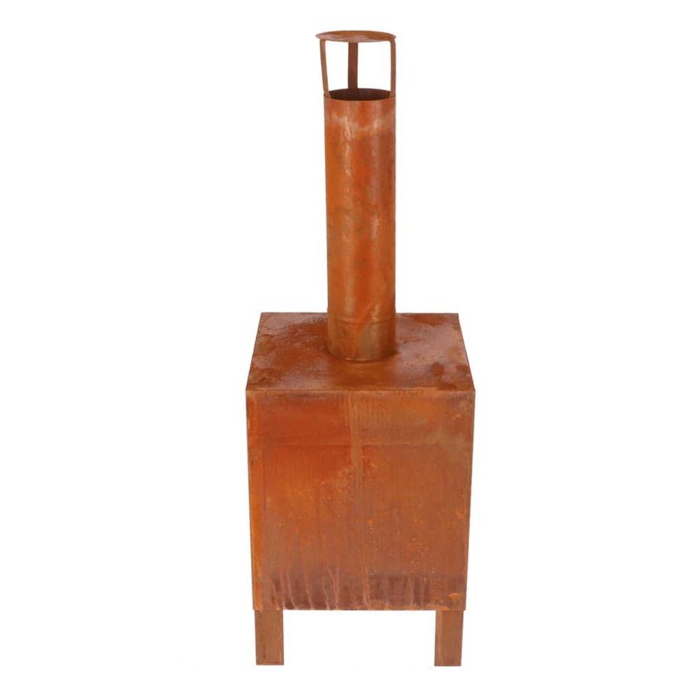Poêle de terrasse s rouille