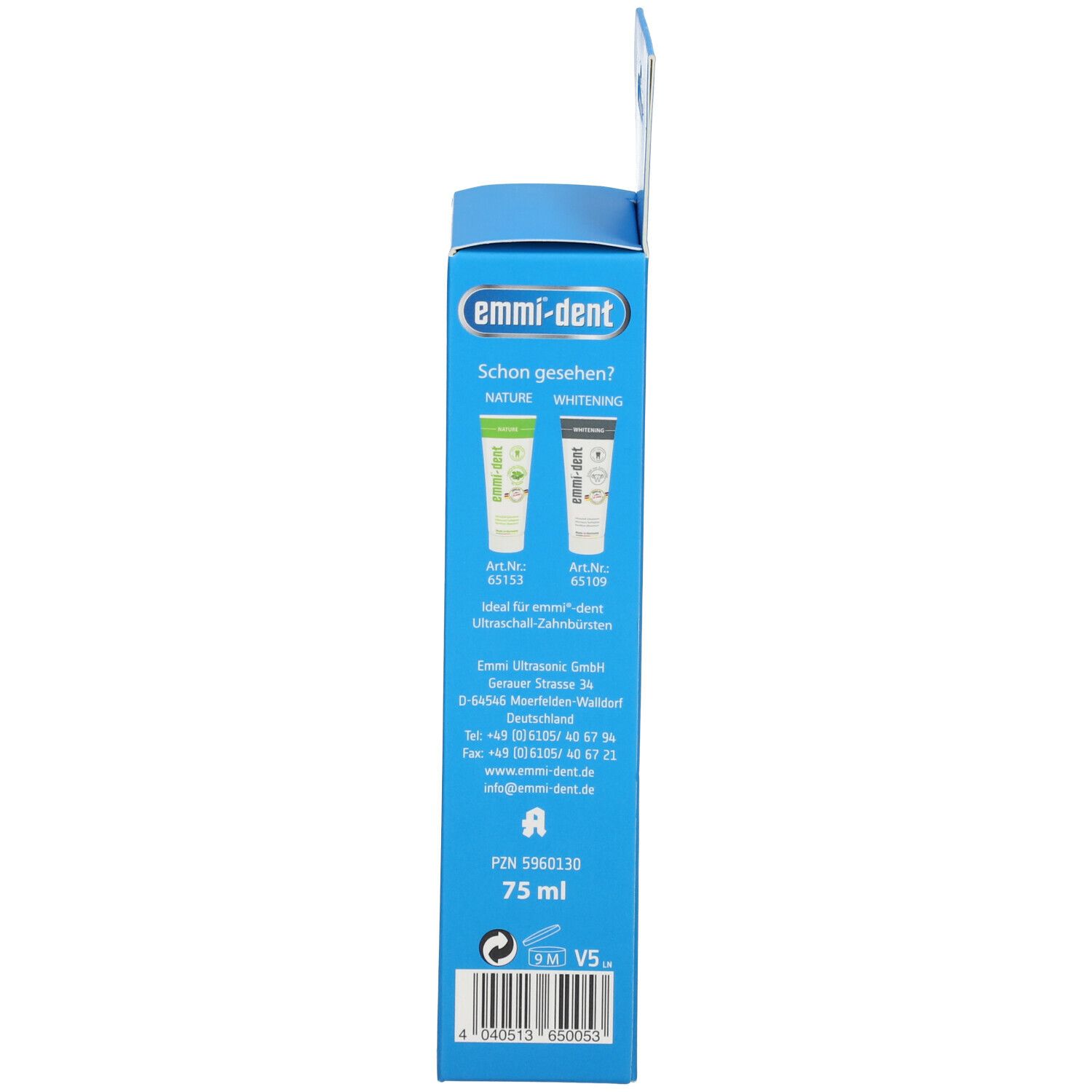 Emmi-dent Ultraschall-Zahncreme fresh (starker Minzgeschmack)