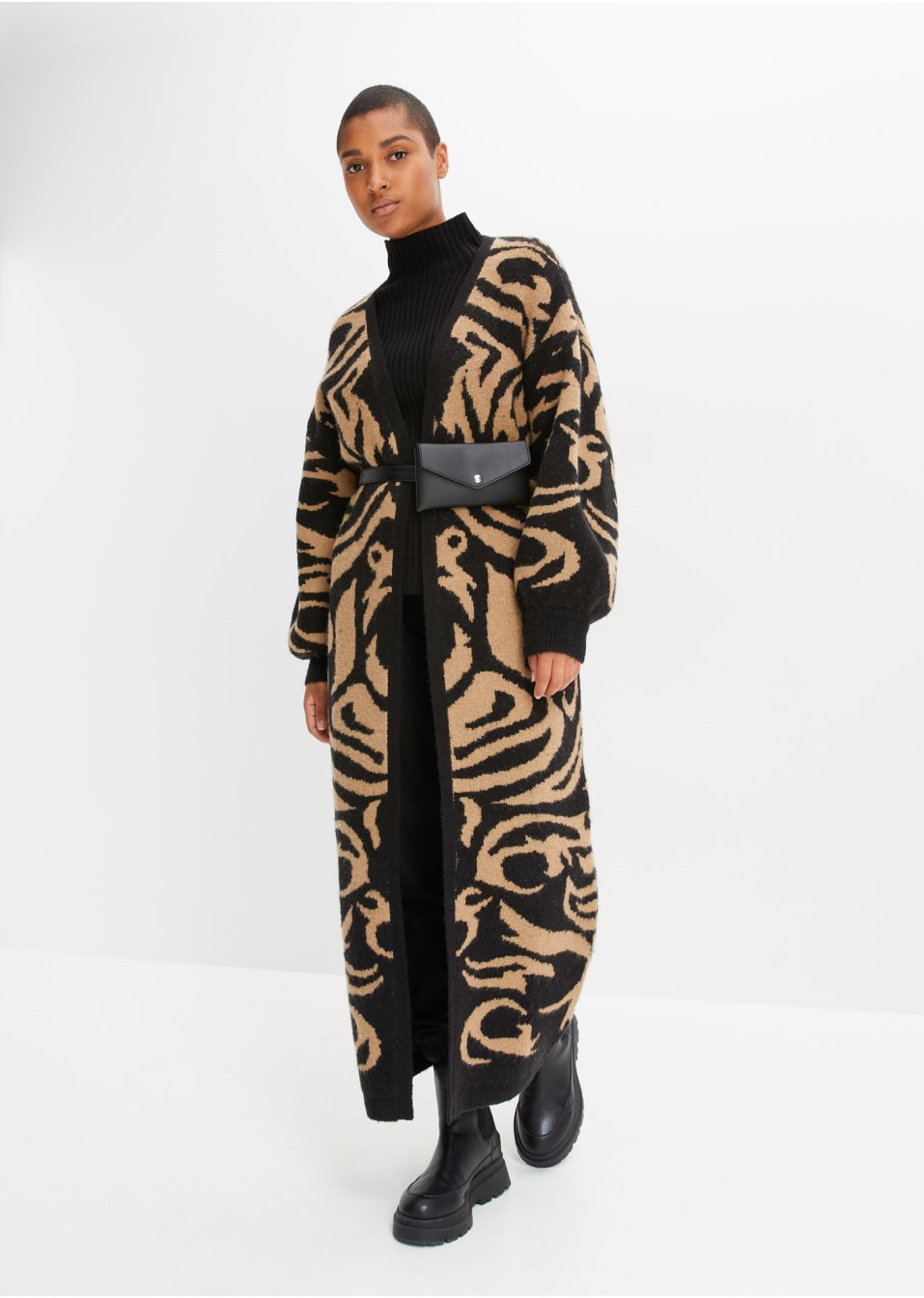 Manteau en maille