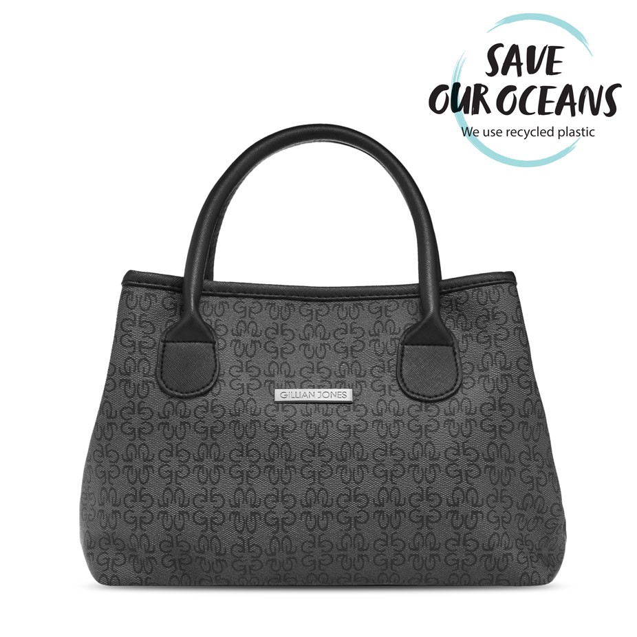 Gillian Jones - Mary Cosmetic Bag PU-Material New Black - Toilettaske
