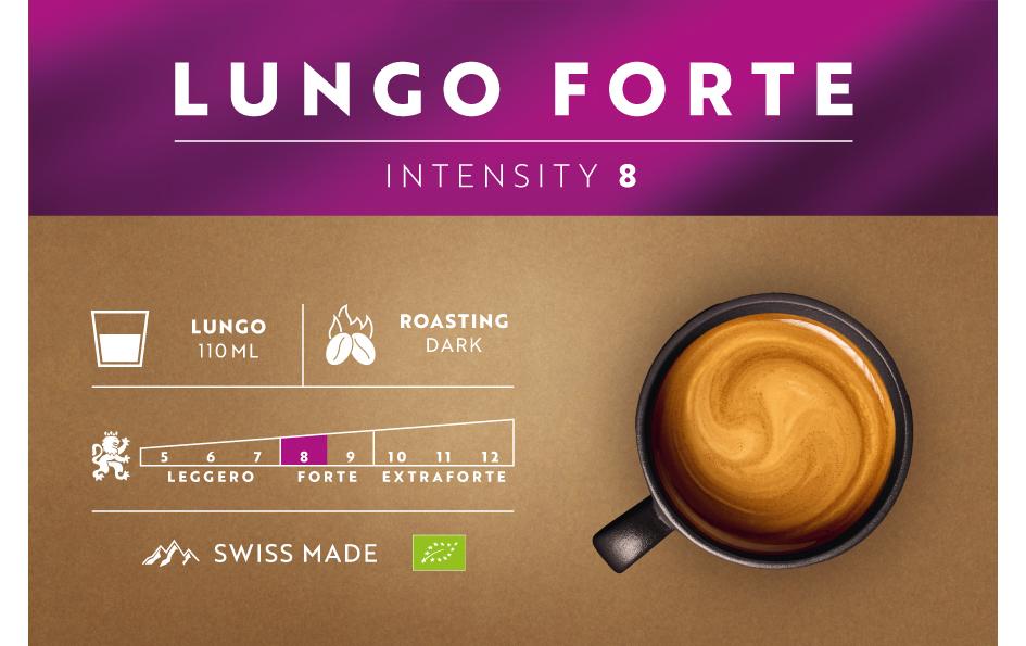 Professional Pads Lungo Forte Bio & Fairtrade 50 StückNespresso Professional Pads