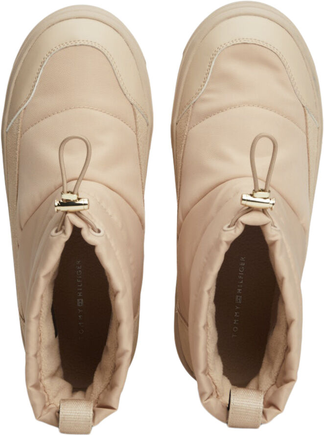 Tommy Hilfiger FLAG NYLON MINI SNOWBOOT Misty blush