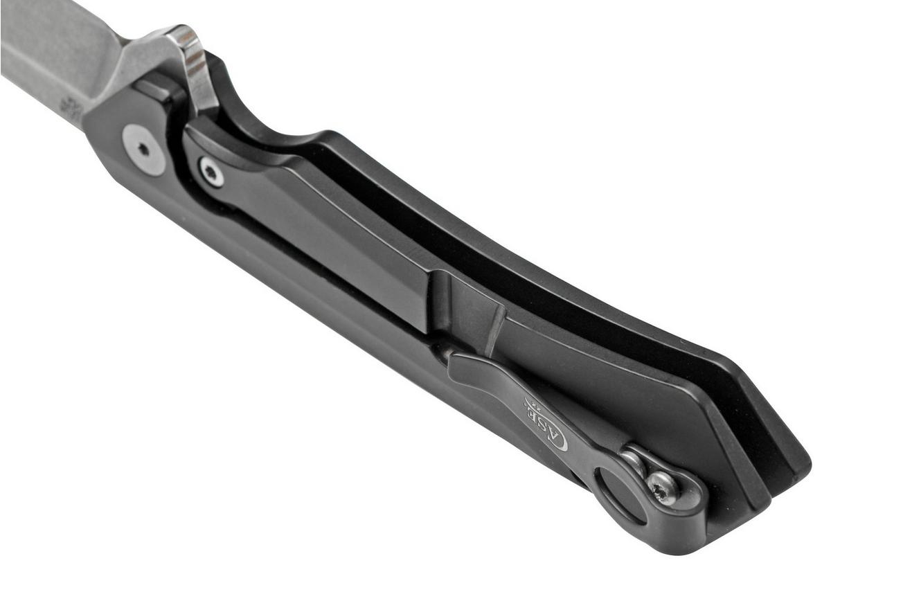 Case Kinzua Spearpoint, Black Anodized Aluminum, S35VN, 64662 zakmes
