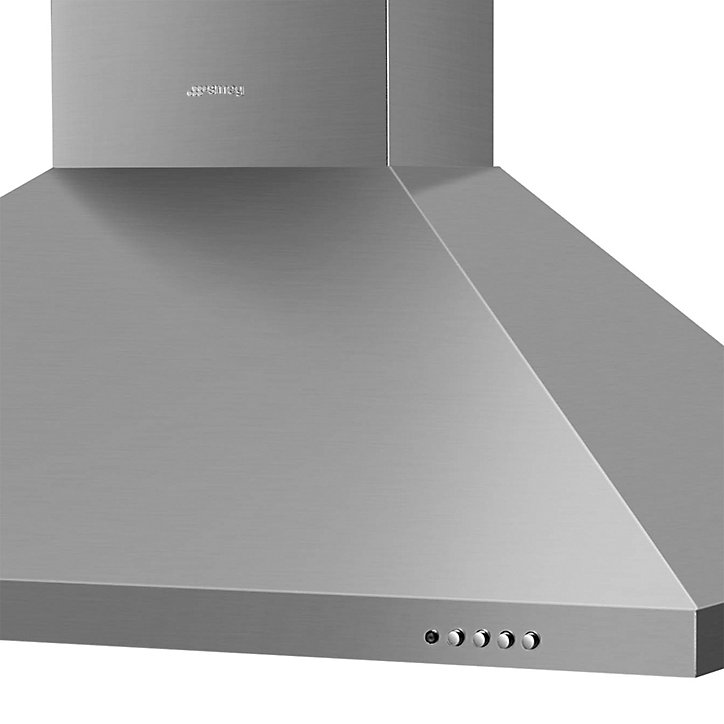 Hotte décorative murale Universel l. 90 cm KDC91XE2 Smeg inox