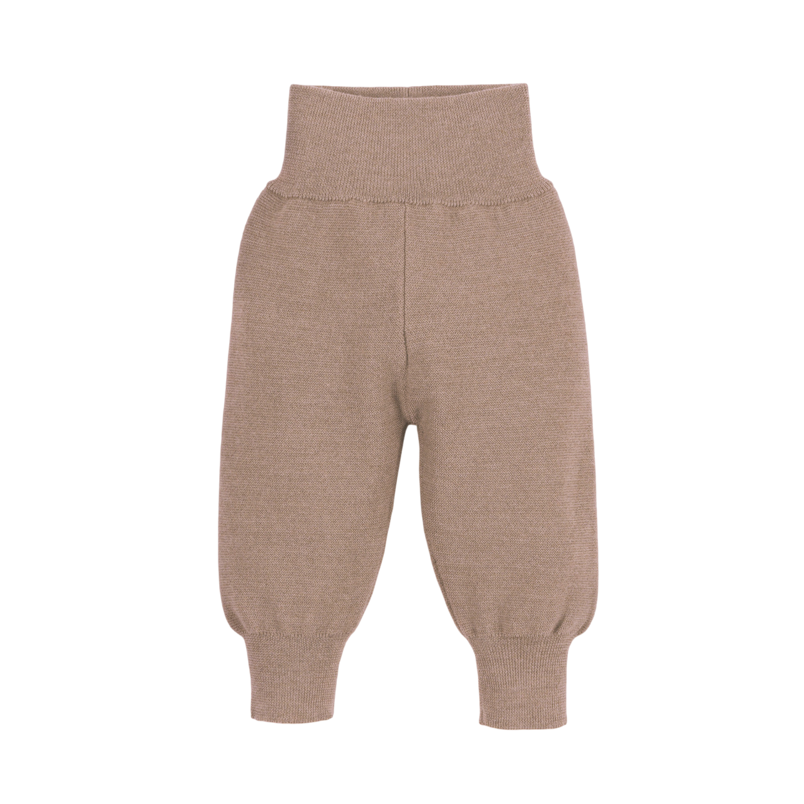 Baby Feinstrick Hose Merinowolle rose