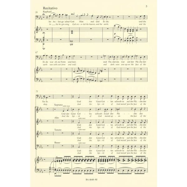 Bärenreiter Haydn Die Schöpfung