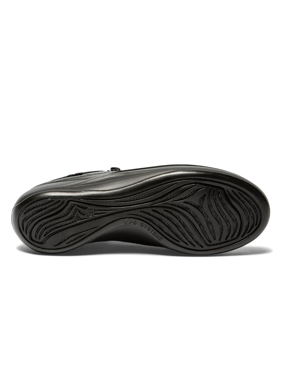 Baskets FemmeConfort bi-matière Noire