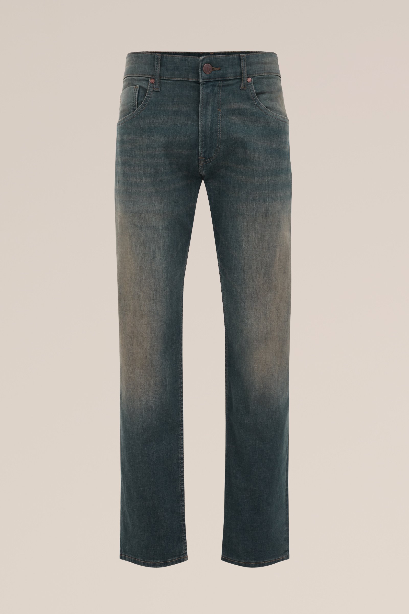 regular fit jeans met medium stretch Blue Ridge Grijsblauw