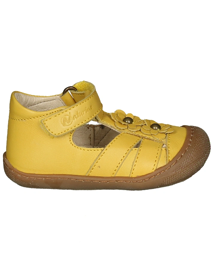 Klett-Lauflernsandalen MAGGY in gelb
