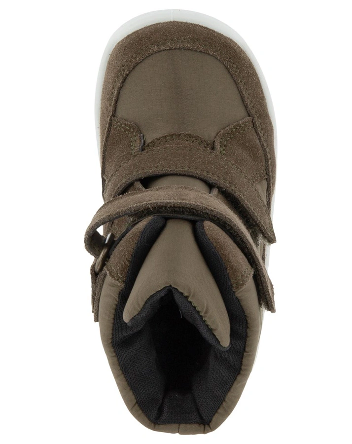 Leder-Stiefel URBAN MINI HIGH-CUT gefüttert in tarmac/tarmac