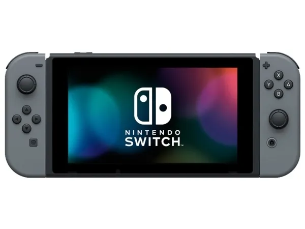 Nintendo Switch - Spilkonsol - Full HD - grå, sort