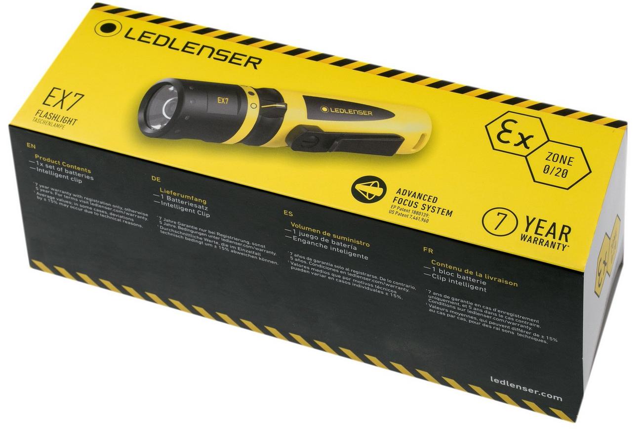 Ledlenser Atex EX7 zaklamp, 200 lumen