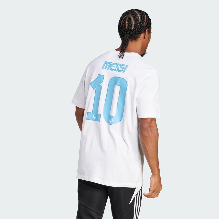 Adidas T-shirt graphisme Nom et numéro de Messi