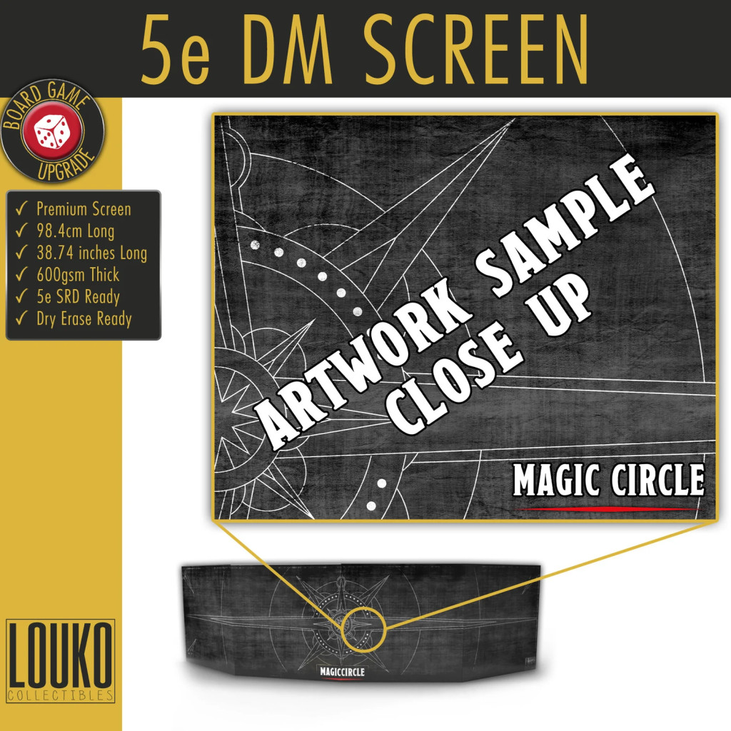 Magic Circle - Écran de Maître du Jeu - 5ème Ed.