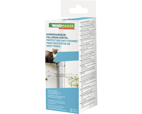 Marterafstotende Windhager Downpipe Belt 2 stuks