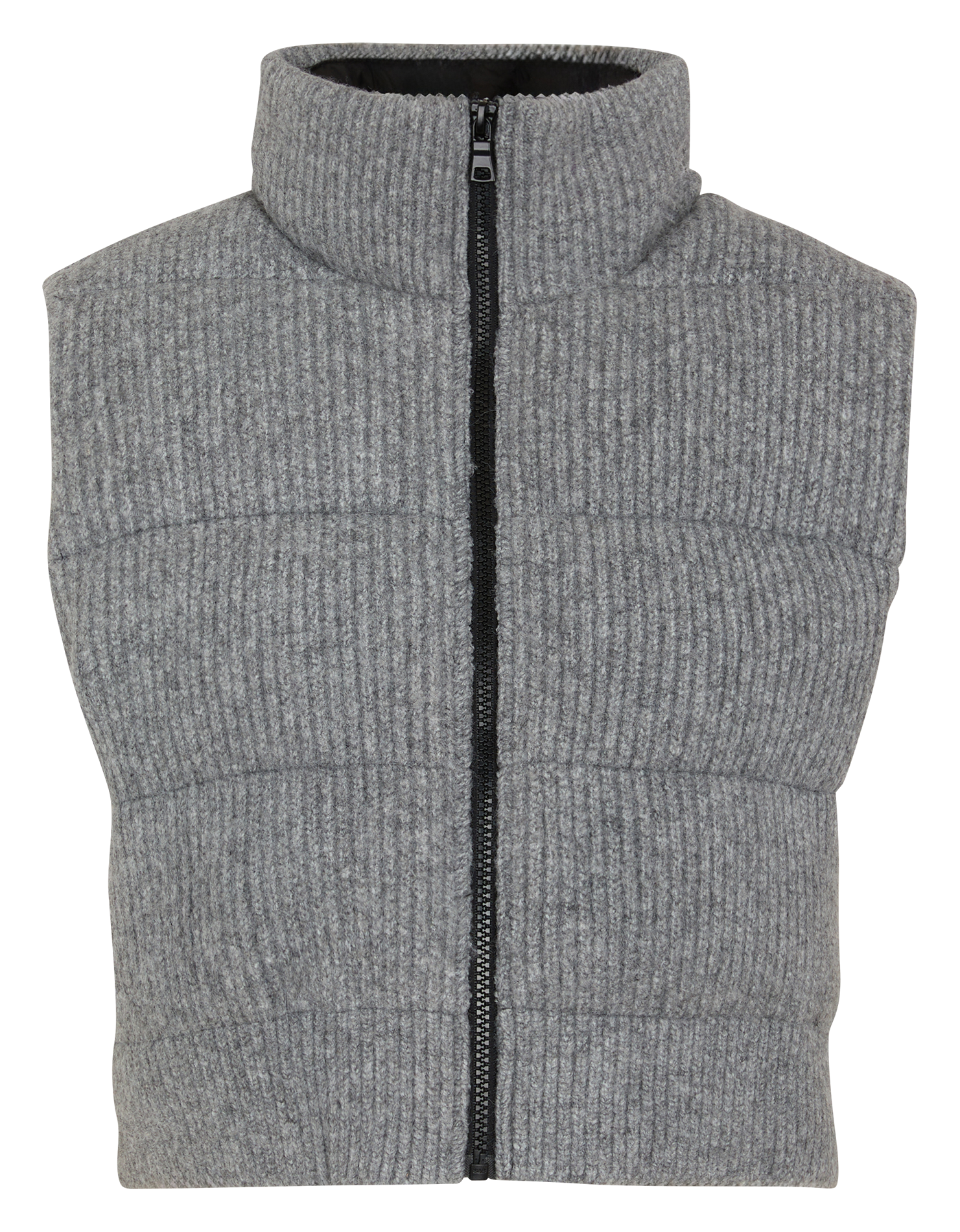 PAOLA - Doudoune col montant | Gris