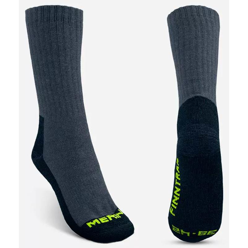 Chaussettes Homme Finntrail Extreme Merino Dark Grey 3203 - Gris