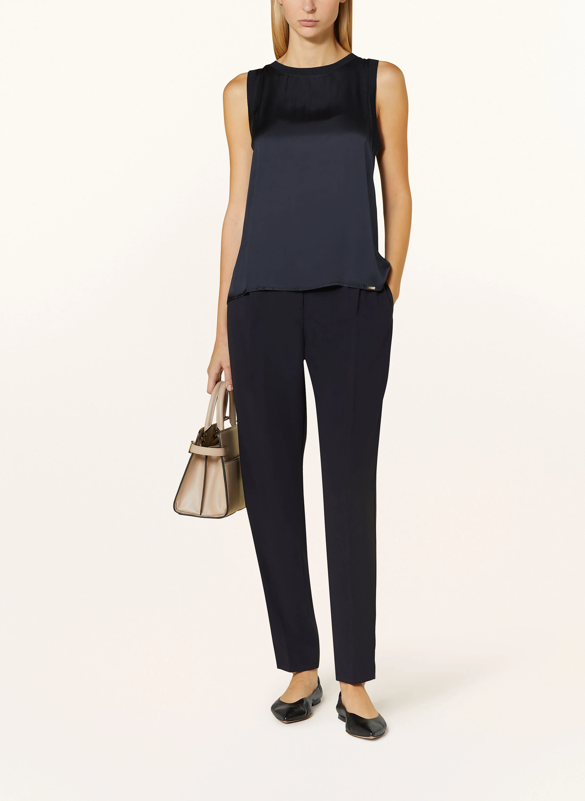 CINQUE Top CIVAN im Materialmix