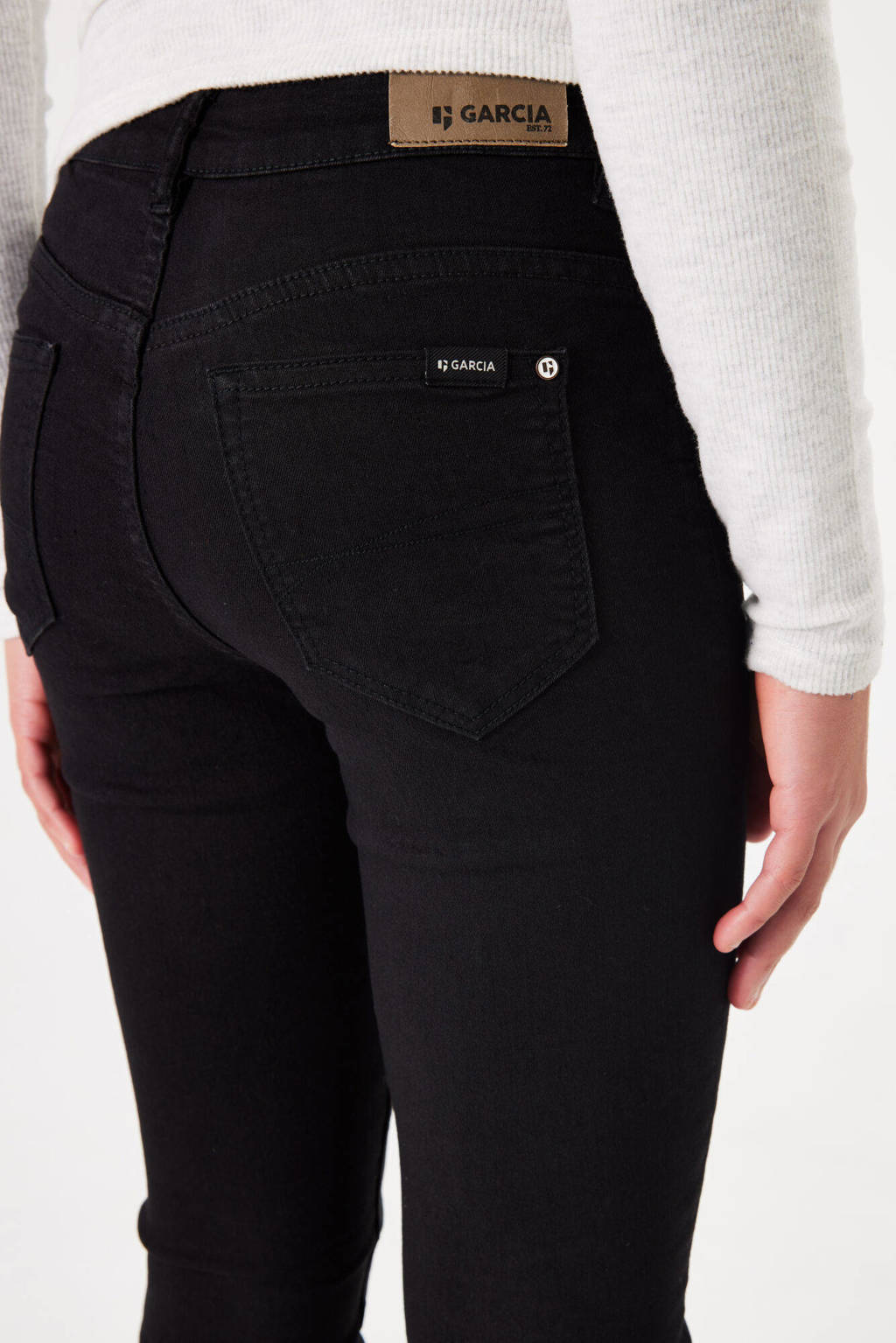 Garcia high waist flared jeans rinsed