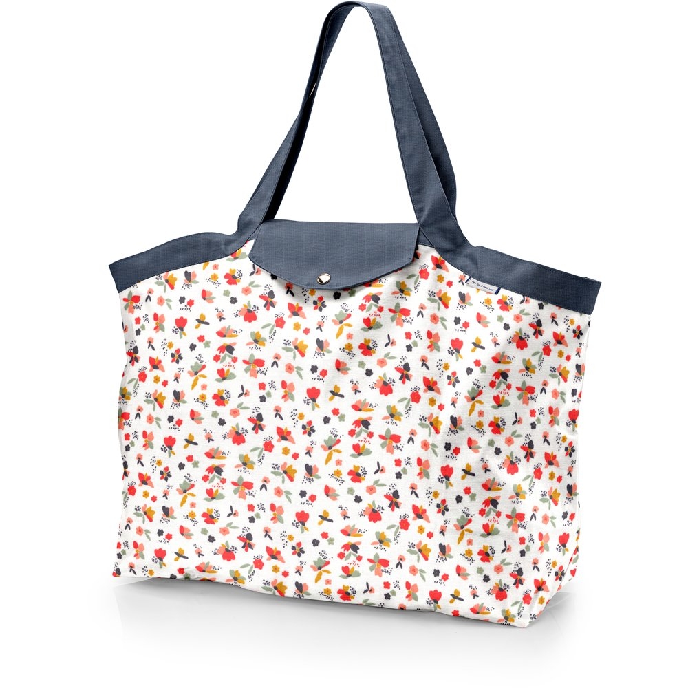 Grand Sac Cabas En Tissu Reveil Printanier