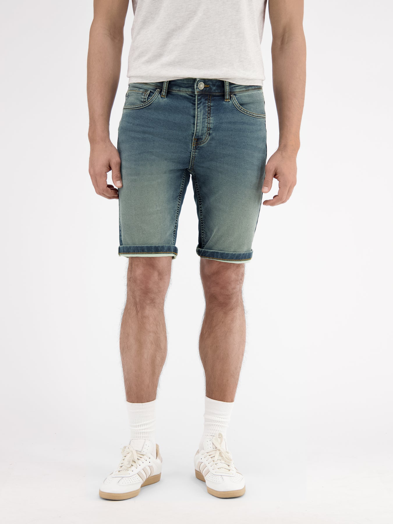 Bequeme Jogg-Denim Bermuda