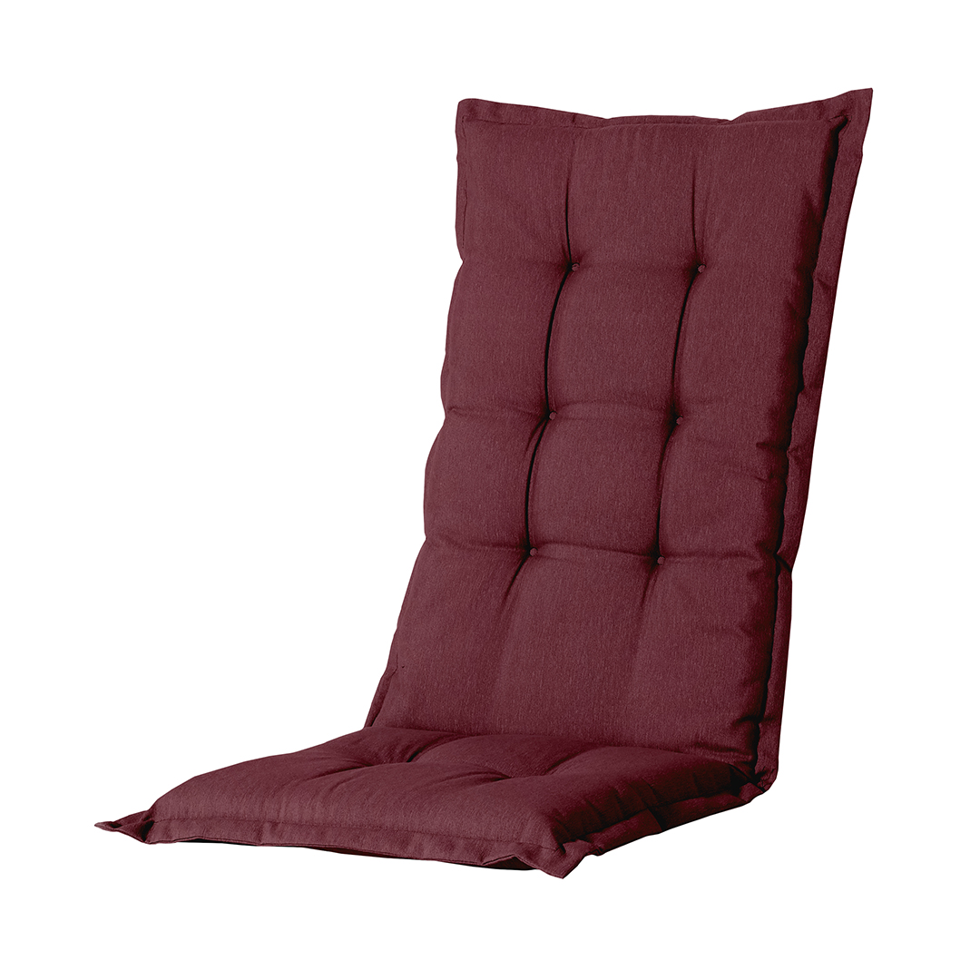 Madison Panama bordeaux Tuinstoelkussen - Set van 4