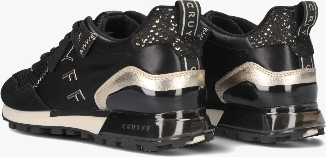 CRUYFF zwarte cruyff lage sneakers superbia hex-tech