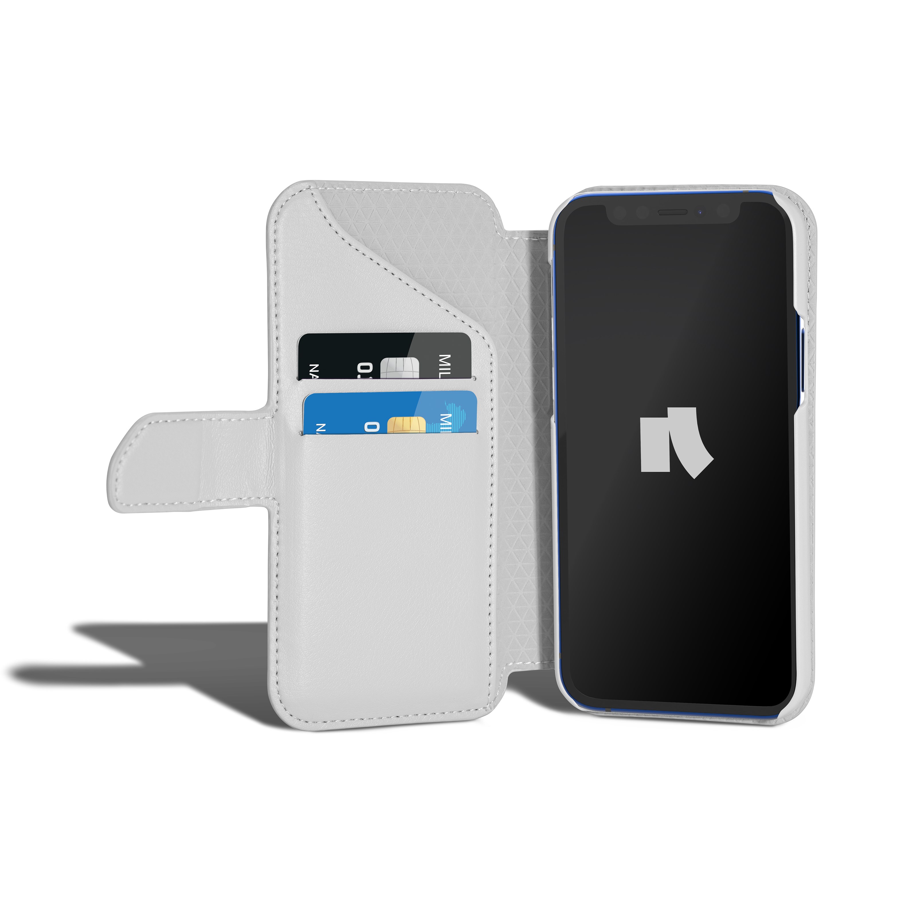 Nomadelic Wallet Case Solo 502 til iPhone 12 mini Grå