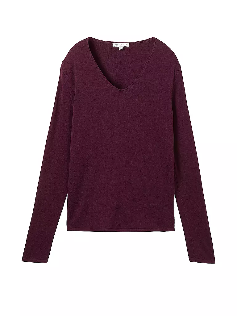 TOM TAILOR Pullover beere