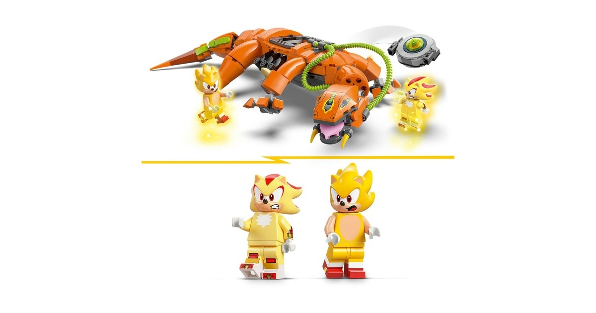 LEGOSonic the Hedgehog - Super Shadow vs. Biolizard Constructiespeelgoed  (77003)