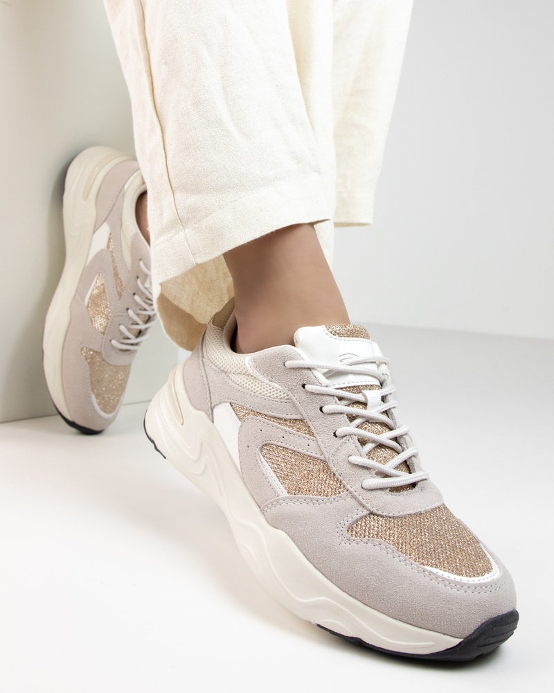 Dolcis Dad Sneakers  - beige