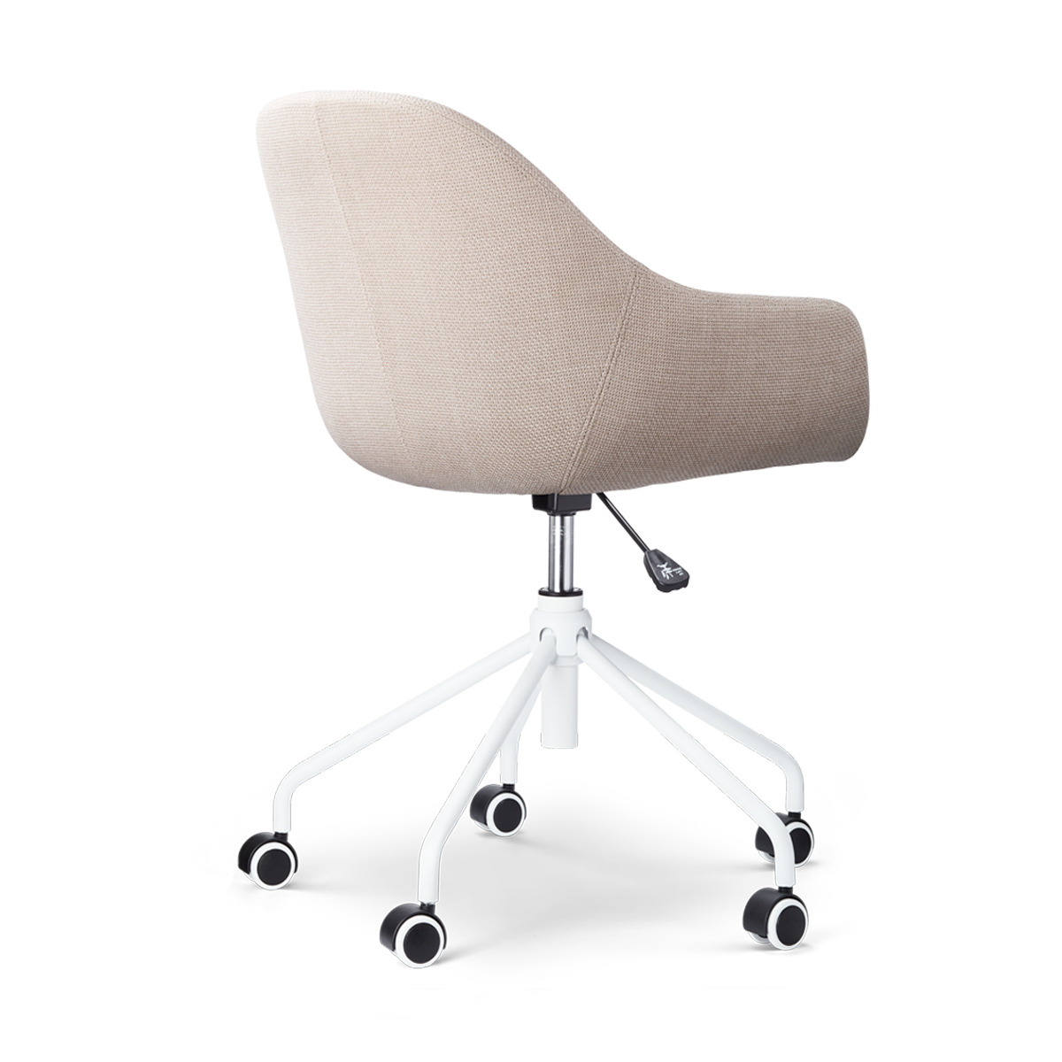 Nolon Nout-Mae Bureaustoelen Set van 2 - Beige - Wit