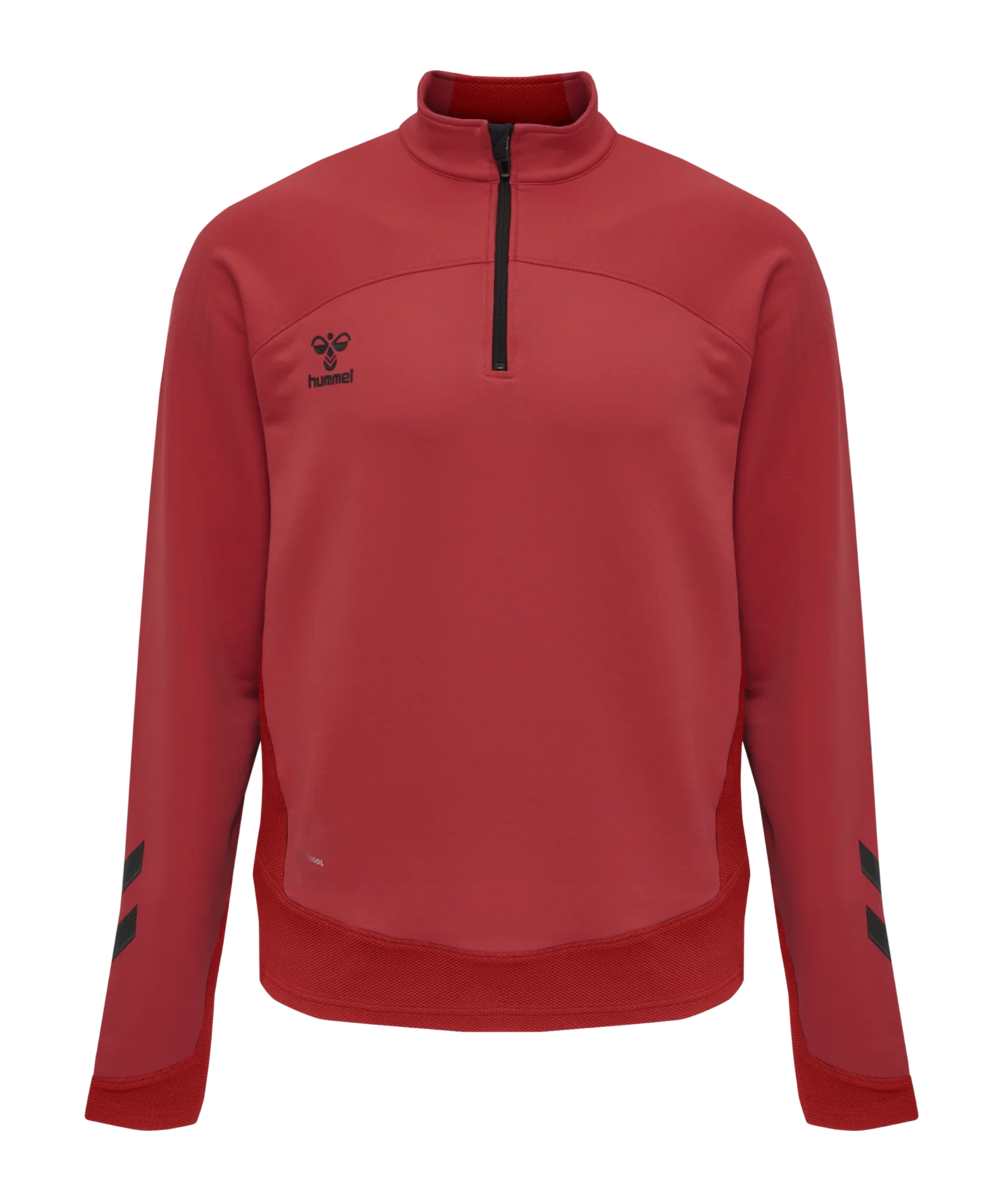 Hummel hmlLEAD HalfZip Sweatshirt Kids Rot F3062